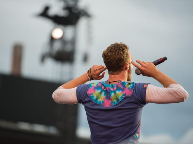 Coldplay live aus dem Letzigrund.