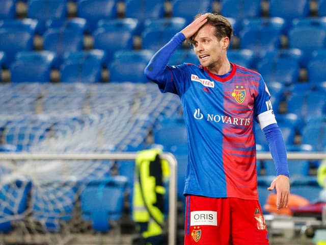 FCB-Captain Valentin Stocker. FCB-Captain Valentin Stocker.