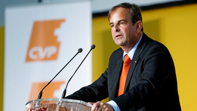 Gerhard Pfister, Präsident CVP Gerhard Pfister, Präsident CVP