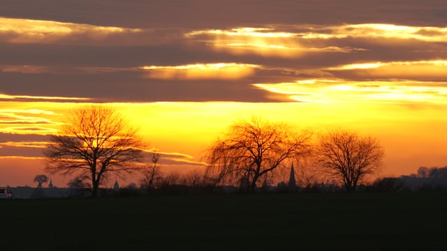 Trotz Wolkenfeldern war Heiligabend der wärmste der Weihnachtstage. Trotz Wolkenfeldern war Heiligabend der wärmste der Weihnachtstage.