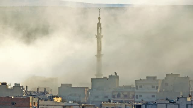 Rauch über Kobane Rauch über Kobane