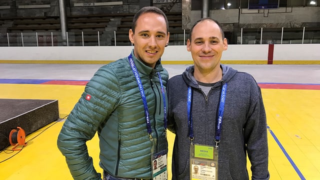 Andreas Wieland e Julio Gomes. Andreas Wieland e Julio Gomes.