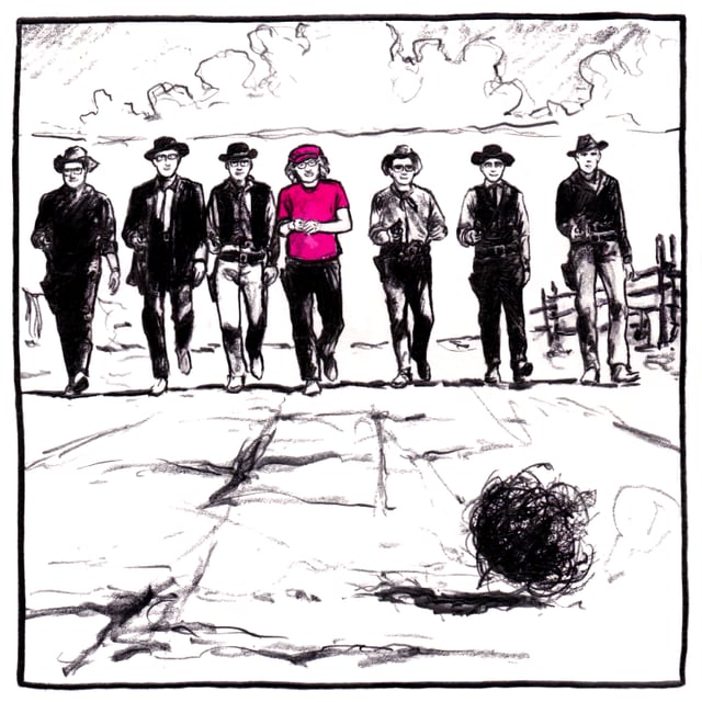 Illustraziun dals set candidats. Illustraziun dals set candidats.
