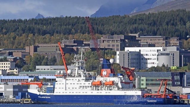 Der deutsche Eisbrecher «Polarstern» Der deutsche Eisbrecher «Polarstern»