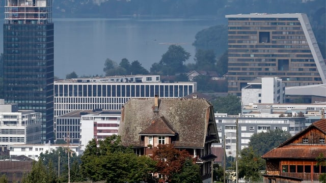 Blick auf die Stadt Zug Blick auf die Stadt Zug
