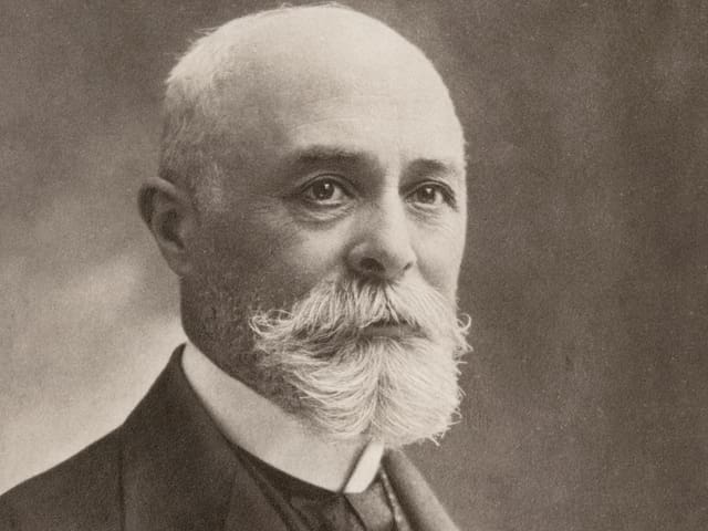 Porträt vom französischen Physiker Henri Becquerel. Porträt vom französischen Physiker Henri Becquerel.
