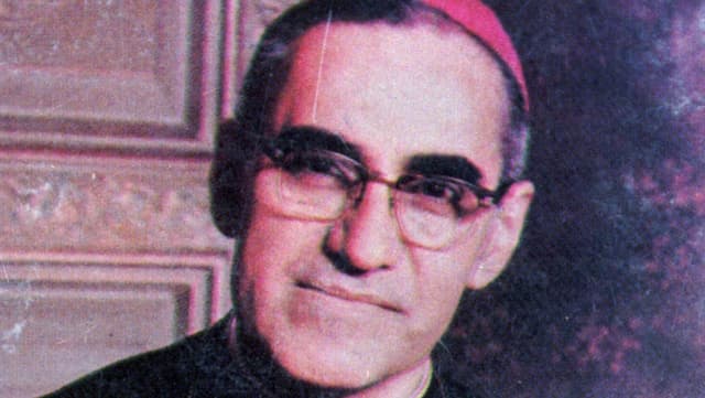 Grossaufnahme von Oscar Romero Grossaufnahme von Oscar Romero