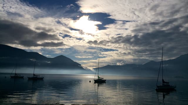 Am Samstag kam nach Regen doch noch die Sonne in Ascona zum Vorschein. Am Samstag kam nach Regen doch noch die Sonne in Ascona zum Vorschein.