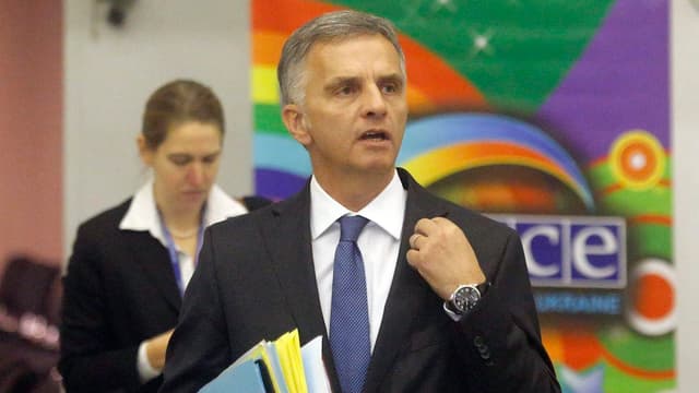 Aussenminister Didier Burkhalter Aussenminister Didier Burkhalter