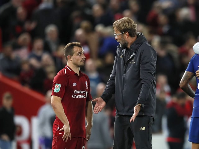 Shaqiri, Klopp Shaqiri, Klopp