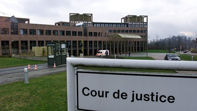 Gebäude des europäischen Gerichtshofs Gebäude des europäischen Gerichtshofs