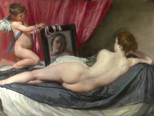 Die «Venus vor dem Spiegel» des spanischen Malers Diego Velázquez. Die «Venus vor dem Spiegel» des spanischen Malers Diego Velázquez.