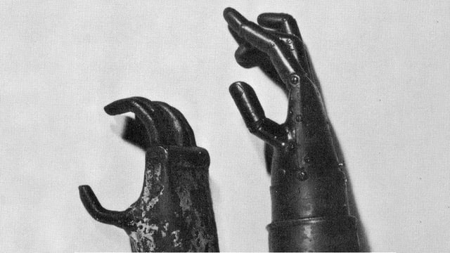 Die Prothese von Götz von Berlichingen. Die Prothese von Götz von Berlichingen.