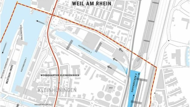 Plan Hafenbecken 3 Plan Hafenbecken 3