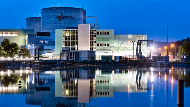 Blick auf das AKW Beznau Blick auf das AKW Beznau