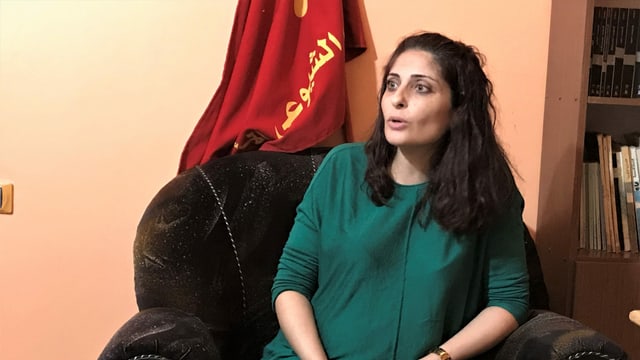 Die Christin Natali Hamarneh. Die Christin Natali Hamarneh.