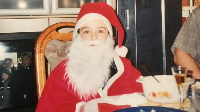 Unsere Autorin an Silvester zur Jahrtausendwende Unsere Autorin an Silvester zur Jahrtausendwende