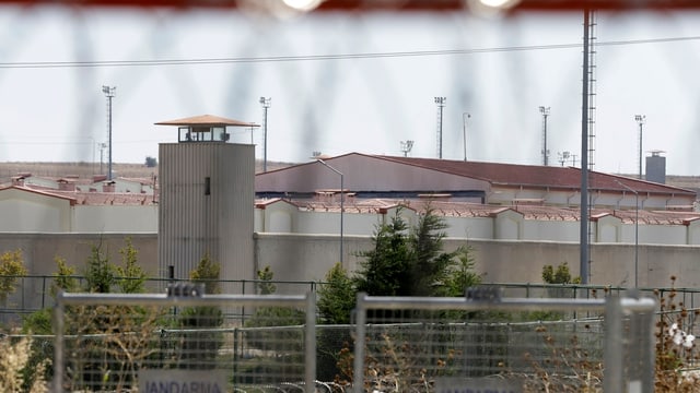 Der Gefängniskomplex Silivri westlich von Istanbul Der Gefängniskomplex Silivri westlich von Istanbul