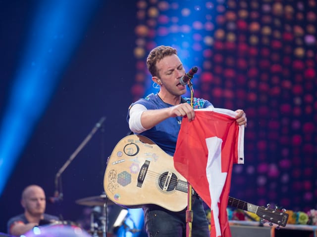 Coldplay live im Letzigrund.