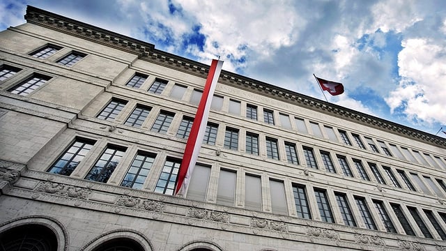 Gebäude der Schweizerischen Nationalbank in Zürich Gebäude der Schweizerischen Nationalbank in Zürich