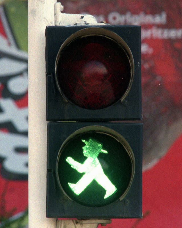 Das «Ampelmännchen» ostdeutscher Prägung Das «Ampelmännchen» ostdeutscher Prägung