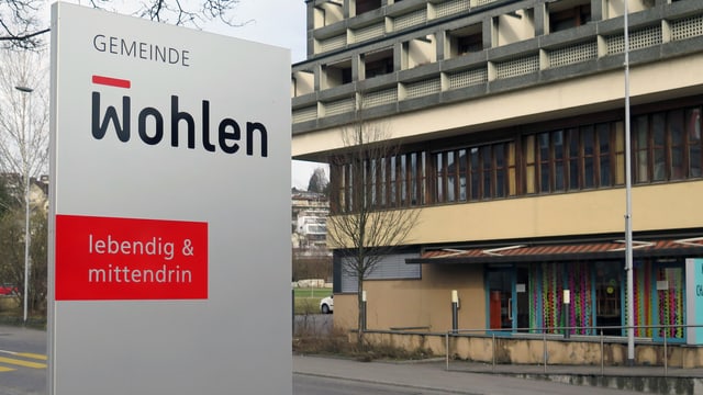 Ortstafel der Gemeinde Wohlen - Symbolbild Wohlen Ortstafel der Gemeinde Wohlen - Symbolbild Wohlen