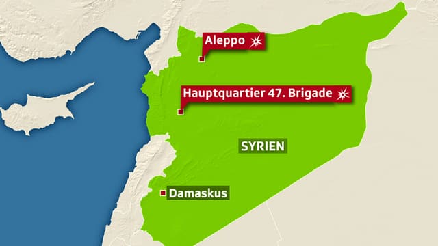 Syrien-Karte