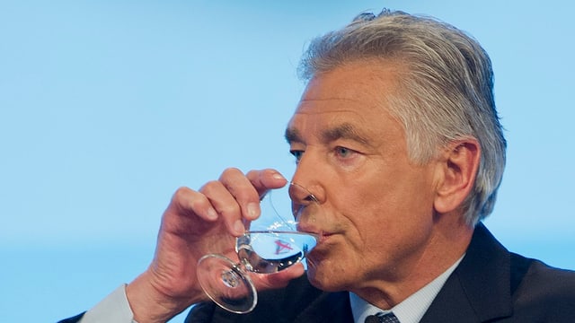 Porträt von Peter Brabeck. Porträt von Peter Brabeck.