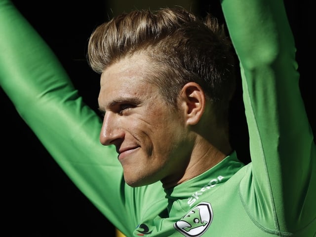 Gewann 2017 fünf Etappen der Tour de France: Marcel Kittel. Gewann 2017 fünf Etappen der Tour de France: Marcel Kittel.