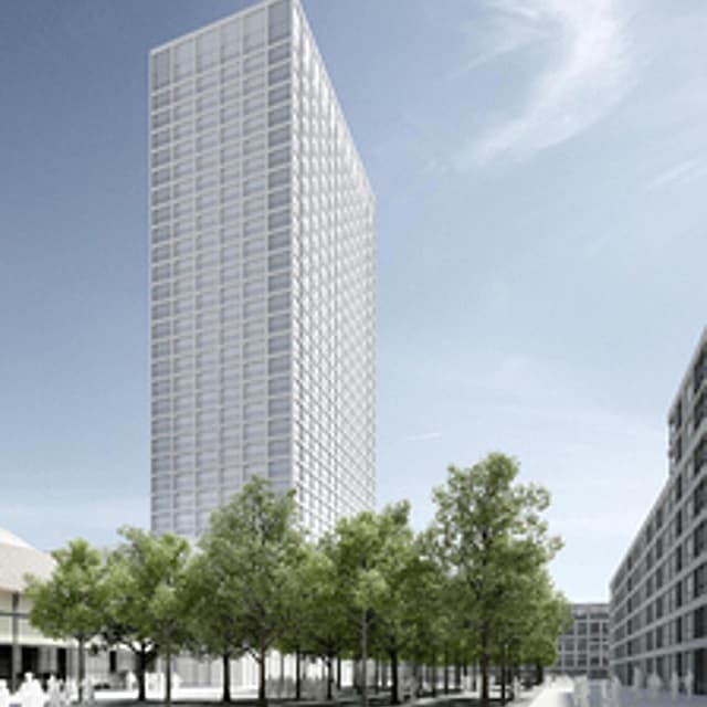 Projektbild Neuüberbauung Werk 1, Hochhaus Projektbild Neuüberbauung Werk 1, Hochhaus