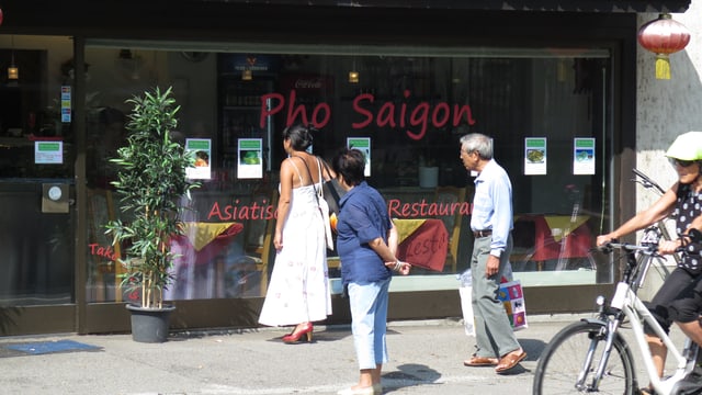 Das Restaurant Pho Saigon. Das Restaurant Pho Saigon.