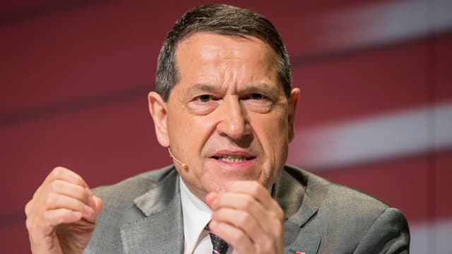 SBB-Verwaltungsratspräsident Ulrich Gygi in Nahaufnahme SBB-Verwaltungsratspräsident Ulrich Gygi in Nahaufnahme
