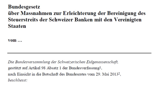 Ausriss Gesetzesentwurf Ausriss Gesetzesentwurf