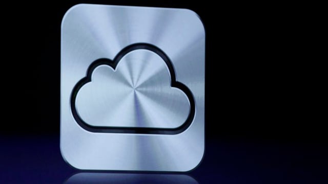 Das iCloud-Logo. Das iCloud-Logo.