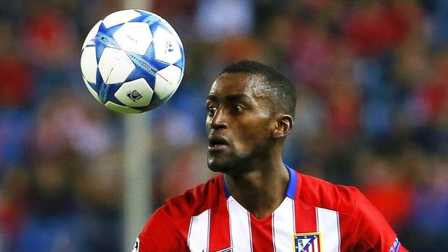 Jackson Martinez kurz vor einem Kopfball. Jackson Martinez kurz vor einem Kopfball.