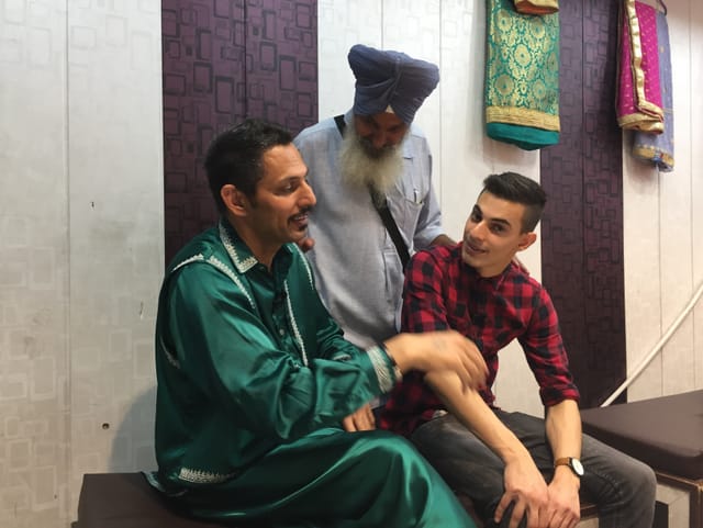 Satbir Bratch und sein Sohn Benjamin Bratch.