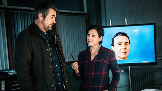 Stefan Gubser und Delia Mayer im Luzerner «Tatort» Stefan Gubser und Delia Mayer im Luzerner «Tatort»