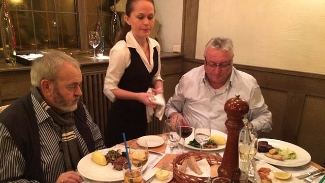 Roland Lei in einem seiner Lieblingsrestaurants dem «China-Club» Roland Lei in einem seiner Lieblingsrestaurants dem «China-Club»