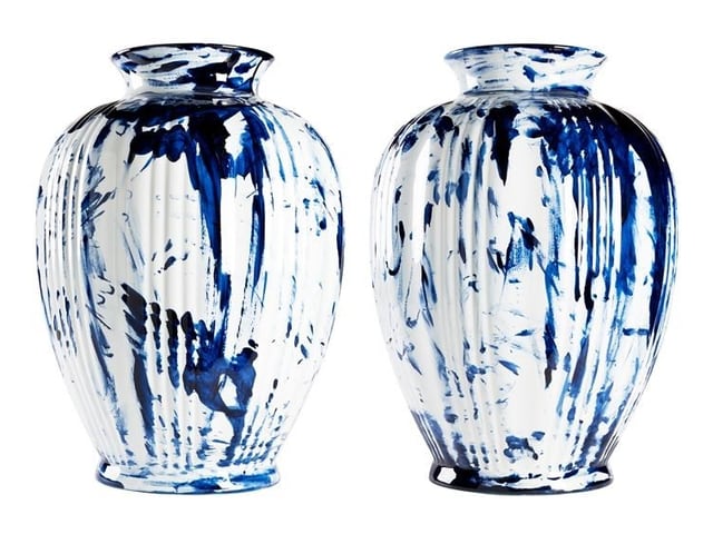 Grosse Vasen, blau Grosse Vasen, blau