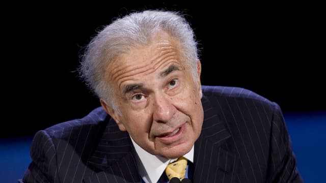 Investor Icahn im Porträt. Investor Icahn im Porträt.