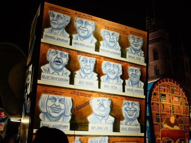 Laterne auf dem Münsterplatz
