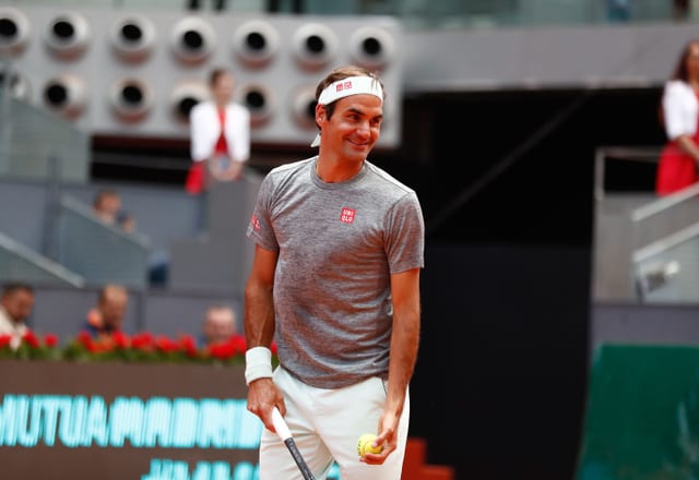 Roger Federer. Roger Federer.