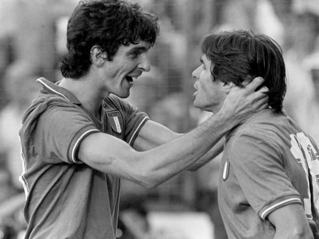 Paolo Rossi bei der WM 1982.