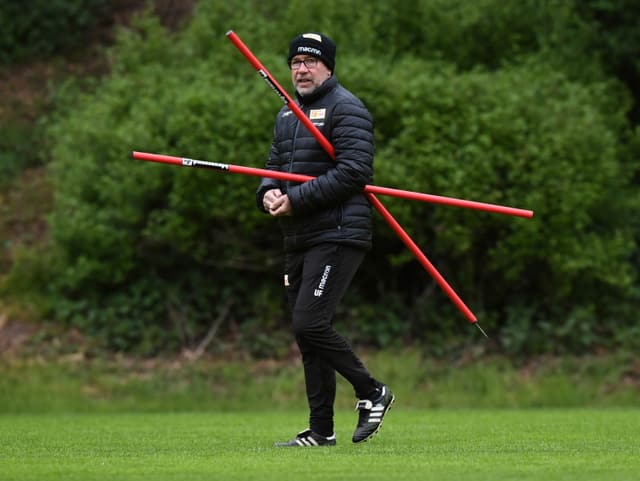 Union-Coach Urs Fischer. Union-Coach Urs Fischer.