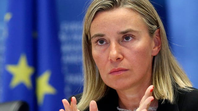 Porträt von Federica Mogherini Porträt von Federica Mogherini