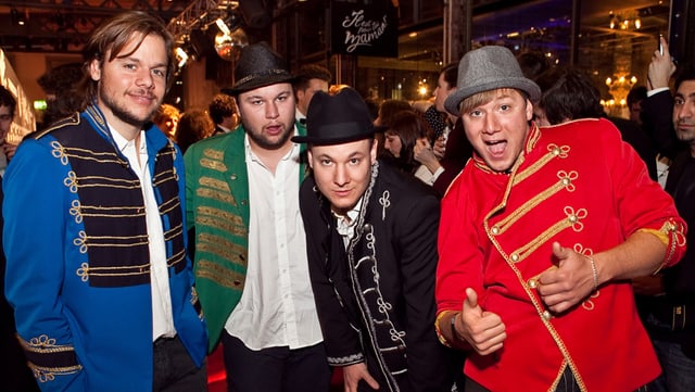 77 Bombay Street an den «Swiss Music Awards» 77 Bombay Street an den «Swiss Music Awards»