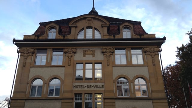 Stadthaus von Grenchen, «Hotel-de-Ville». Stadthaus von Grenchen, «Hotel-de-Ville».