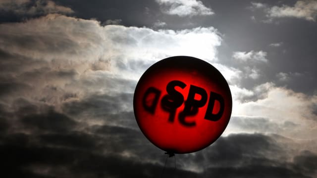 SPD-Luftballon SPD-Luftballon