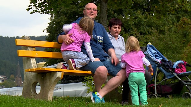 Volker Eckel mit seiner Familie Volker Eckel mit seiner Familie