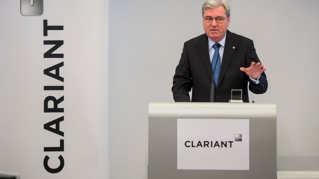Hariolf Kottmann an der Pressekonferenz Hariolf Kottmann an der Pressekonferenz